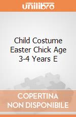 Child Costume Easter Chick Age 3-4 Years E gioco