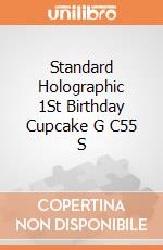 Standard Holographic 1St Birthday Cupcake G C55 S gioco