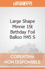 Large Shape Minnie 1St Birthday Foil Balloo H45 S gioco