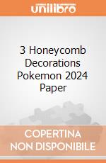 3 Honeycomb Decorations Pokemon 2024 Paper gioco