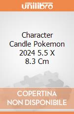Character Candle Pokemon 2024 5.5 X 8.3 Cm gioco
