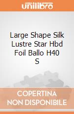 Large Shape Silk Lustre Star Hbd Foil Ballo H40 S gioco