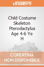 Child Costume Skeleton Pterodactylus Age 4-6 Ye H giochi