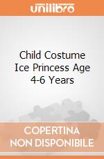 Child Costume Ice Princess Age 4-6 Years gioco