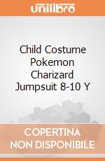 Child Costume Pokemon Charizard Jumpsuit 8-10 Y gioco