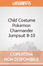 Child Costume Pokemon Charmander Jumpsuit 8-10 gioco