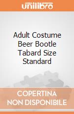 Adult Costume Beer Bootle Tabard Size Standard gioco
