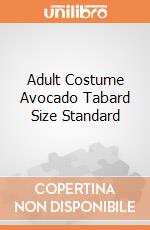 Adult Costume Avocado Tabard Size Standard gioco