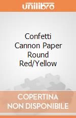 Confetti Cannon Paper Round Red/Yellow gioco