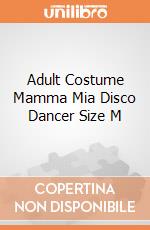 Adult Costume Mamma Mia Disco Dancer Size M gioco