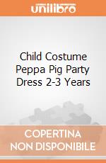 Child Costume Peppa Pig Party Dress 2-3 Years gioco