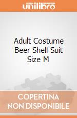 Adult Costume Beer Shell Suit Size M gioco