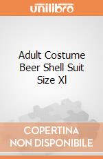 Adult Costume Beer Shell Suit Size Xl gioco