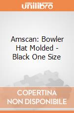 Amscan: Bowler Hat Molded - Black One Size giochi