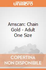 Amscan: Chain Gold - Adult One Size giochi