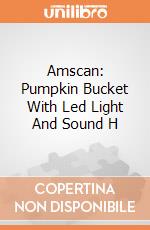 Amscan: Pumpkin Bucket With Led Light And Sound H giochi