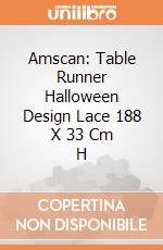 Amscan: Table Runner Halloween Design Lace 188 X 33 Cm H giochi