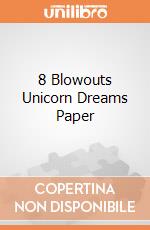 8 Blowouts Unicorn Dreams Paper gioco