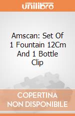 Amscan: Set Of 1 Fountain 12Cm And 1 Bottle Clip giochi