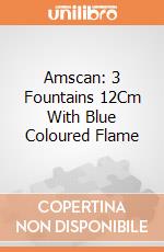 Amscan: 3 Fountains 12Cm With Blue Coloured Flame giochi