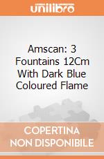 Amscan: 3 Fountains 12Cm With Dark Blue Coloured Flame giochi