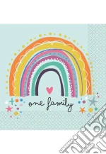 16 Napkins 'One Family' 33Cm X 33Cm giochi