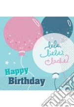 16 Napkins 'Happy Birthday - Lebe, Liebe, Lache giochi