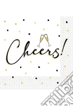 16 Napkins 'Cheers' 33Cm X 33Cm giochi
