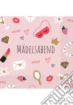 16 Napkins "Madelsabend" 33Cm X 33Cm giochi