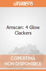 Amscan: 4 Glow Clackers giochi