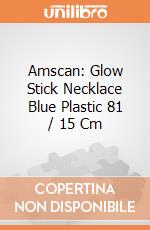 Amscan: Glow Stick Necklace Blue Plastic 81 / 15 Cm giochi