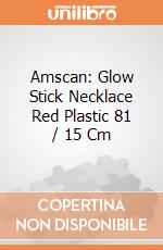 Amscan: Glow Stick Necklace Red Plastic 81 / 15 Cm giochi