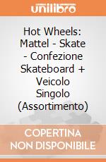 Hot Wheels: Mattel - Skate - Confezione Skateboard + Veicolo Singolo (Assortimento) gioco