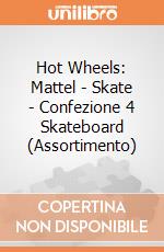 Hot Wheels: Mattel - Skate - Confezione 4 Skateboard (Assortimento) gioco