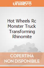 Hot Wheels Rc Monster Truck Transforming Rhinomite gioco
