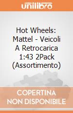 Hot Wheels: Mattel - Veicoli A Retrocarica 1:43 2Pack (Assortimento) gioco