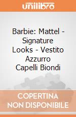Barbie: Mattel - Signature Looks - Vestito Azzurro Capelli Biondi gioco