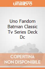 Uno Fandom Batman Classic Tv Series Deck Dc giochi