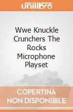 Wwe Knuckle Crunchers The Rocks Microphone Playset giochi