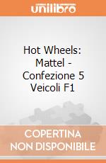 Hot Wheels: Mattel - Confezione 5 Veicoli F1 giochi