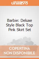 Barbie: Deluxe Style Black Top Pink Skirt Set giochi