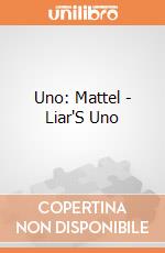 Uno: Mattel -  Liar'S Uno giochi
