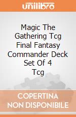Magic The Gathering Tcg Final Fantasy Commander Deck Set Of 4 Tcg giochi