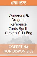 Dungeons & Dragons Reference Cards Spells (Levels 0-1) Eng giochi