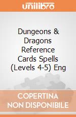 Dungeons & Dragons Reference Cards Spells (Levels 4-5) Eng giochi