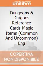 Dungeons & Dragons Reference Cards Magic Items (Common And Uncommon) Eng giochi