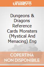 Dungeons & Dragons Reference Cards Monsters (Mystical And Menacing) Eng giochi