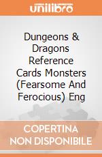 Dungeons & Dragons Reference Cards Monsters (Fearsome And Ferocious) Eng giochi