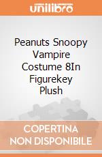 Peanuts Snoopy Vampire Costume 8In Figurekey Plush giochi