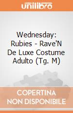 Wednesday: Rubies - Rave'N De Luxe Costume Adulto (Tg. M) giochi
